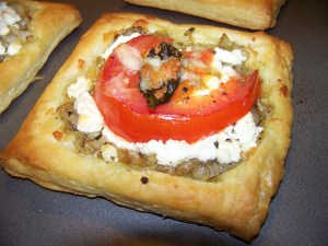 Tomato and Goat Cheese Tart