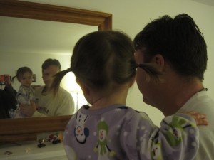 1-15-12 First pig tails (2)